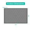 Silicone Under Sink Mat for Cabinet 34x22in Sink Cabinet Protector Mat Kitchen Bathroom Cabinet Liner with Drain Hole Hold Up to 3 Callons Liquid
